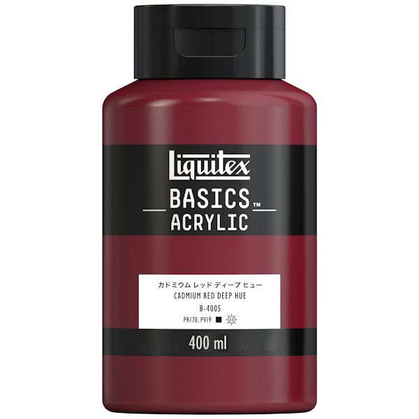 リキテックス ベーシックス B-311 カドミウムレッドディープヒュー (400ml)