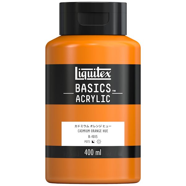 リキテックス ベーシックス B-720 カドミウムオレンジヒュー (400ml)
