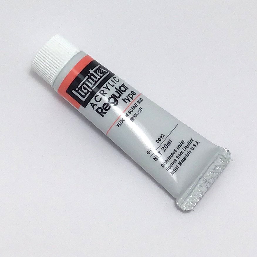 リキテックス レギュラー 092蛍光レッド (6号,20ml)