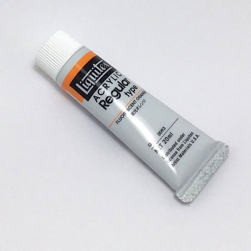 リキテックス レギュラー 093蛍光オレンジ (6号,20ml)