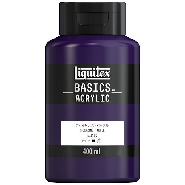 リキテックス ベーシックス B-186 ディオキサジンパープル (400ml)