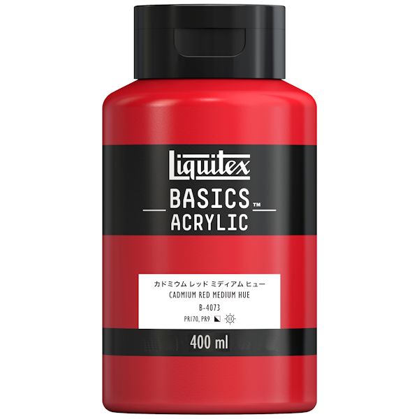 リキテックス ベーシックス B-151 カドミウムレッドミディアムヒュー (400ml)