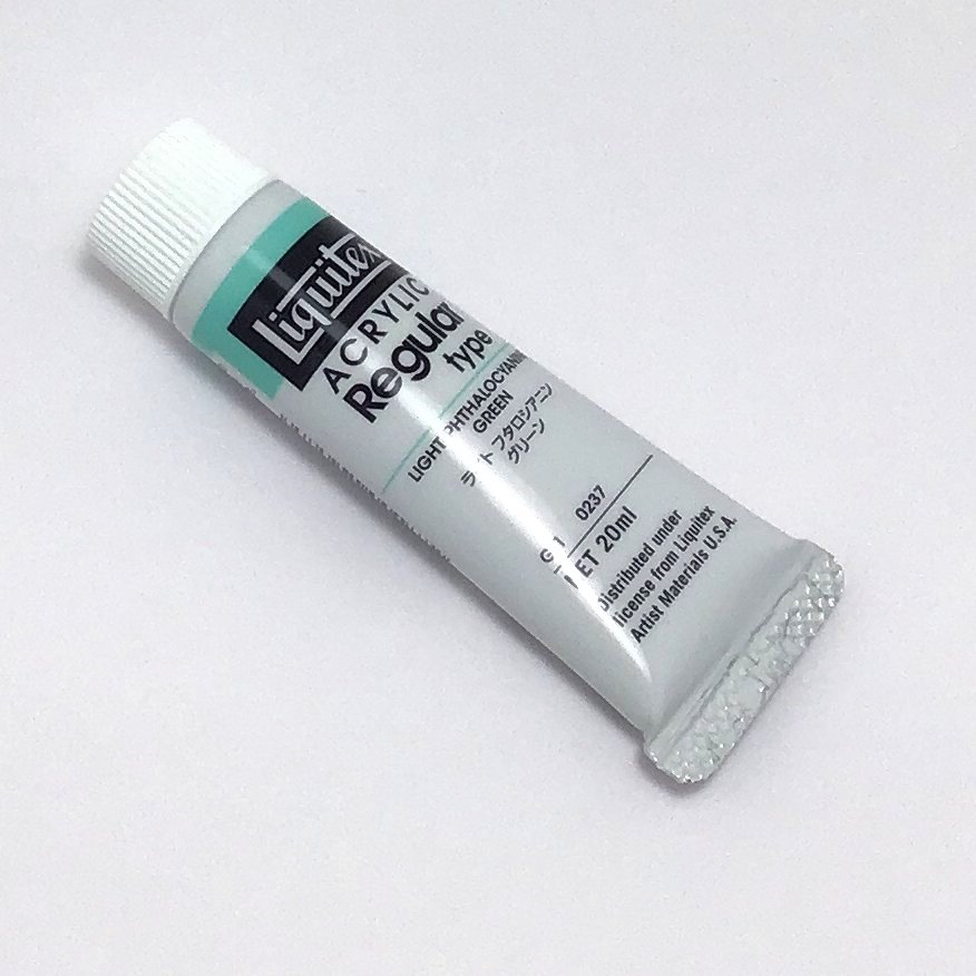 リキテックス レギュラー 237 ライトフタロシアニングリーン (6号,20ml)