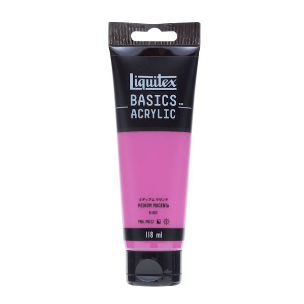 リキテックス ベーシックス B-500 ミディアムマゼンタ (118ml)