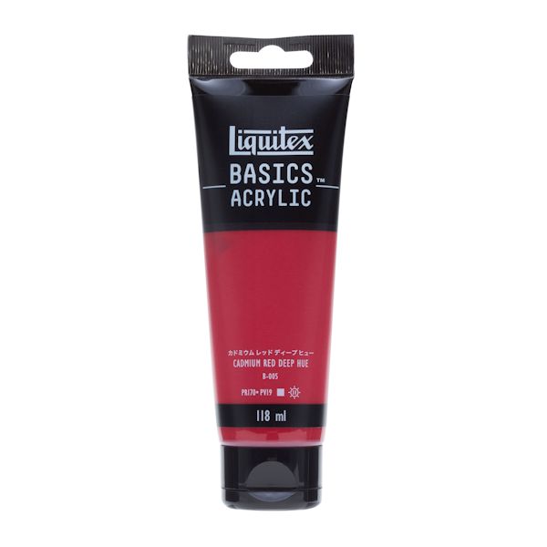 リキテックス ベーシックス B-311 カドミウムレッドディープヒュー (118ml)