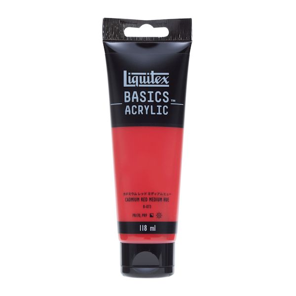 リキテックス ベーシックス B-151 カドミウムレッドミディアムヒュー (118ml)