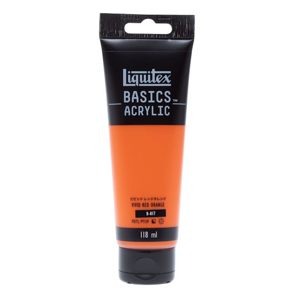 リキテックス ベーシックス B-620 ビビッドレッドオレンジ(118ml)