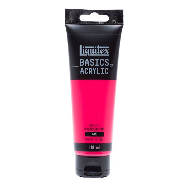 リキテックス ベーシックス B-987 フルーレセント蛍光ピンク(118ml)