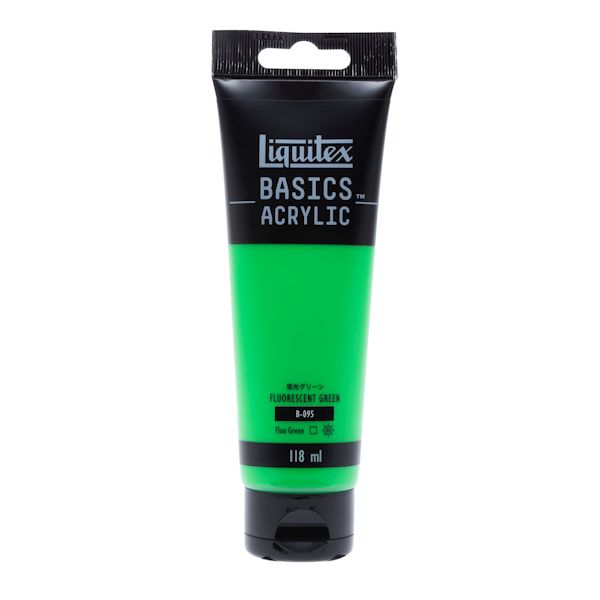リキテックス ベーシックス B-985 フルーレセント蛍光グリーン(118ml)