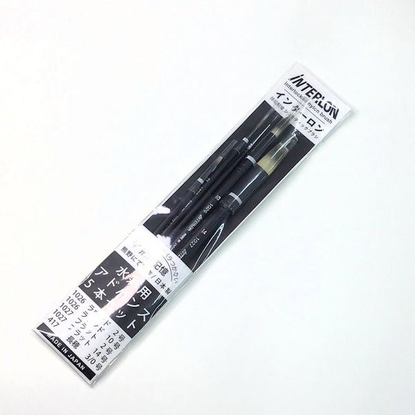 インターロン 水彩用アドバンス 5本セット