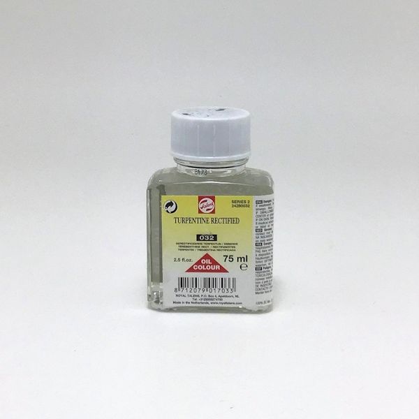 ターレンス画用液 レクティファイドターペンタイン(精製テレピン) 75ml