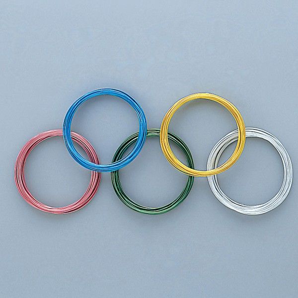 カラーアルミ針金(メタリックカラー)14番線(2.0mmΦ)×10m巻