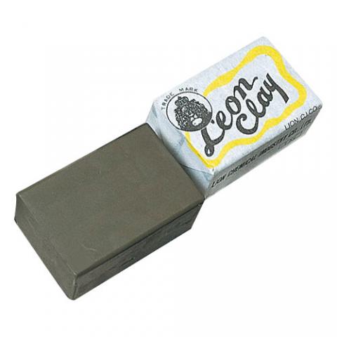 レオン油土 H 中間硬度1kg(黄)
