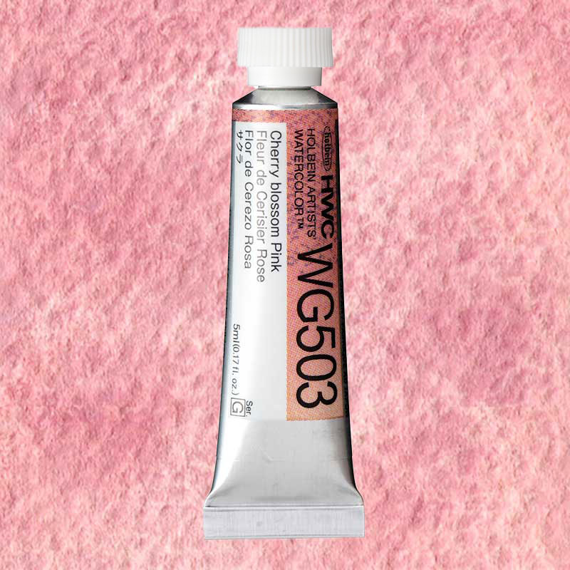 ホルベイン透明水彩グラニュレーティングカラー5ml  WG503 サクラ
