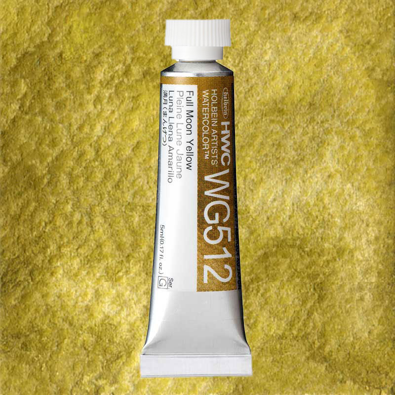 ホルベイン透明水彩グラニュレーティングカラー5ml  WG512 満月