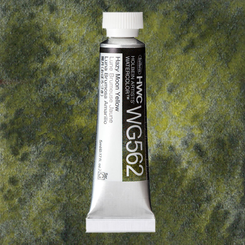 ホルベイン透明水彩グラニュレーティングカラー5ml  WG562 朧月
