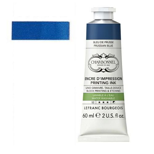 シャルボネール凹版カラーインク オリエントブルー (60ml)