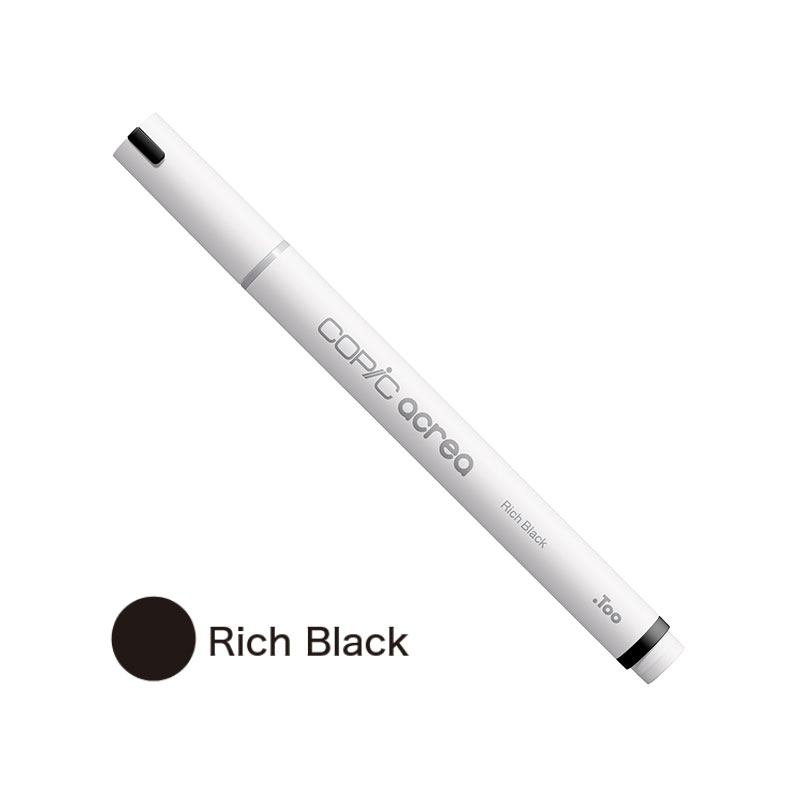 コピック アクレア 002 Rich Black