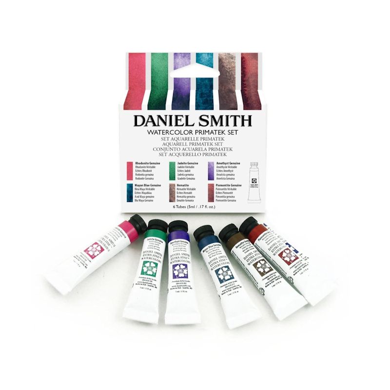 ダニエルスミス透明水彩絵具 6色プリマテックイントロダクトリーセット(5ml)