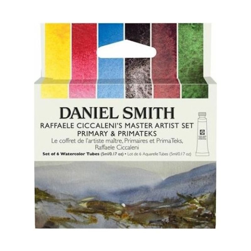 【取寄品】ダニエルスミス 6色ラファエル・チッカレーニ セット プライマリー&プリマテック(5ml)