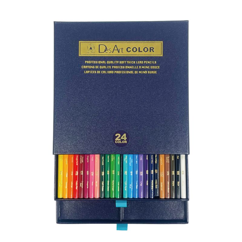 デザートカラー色鉛筆 24色セット