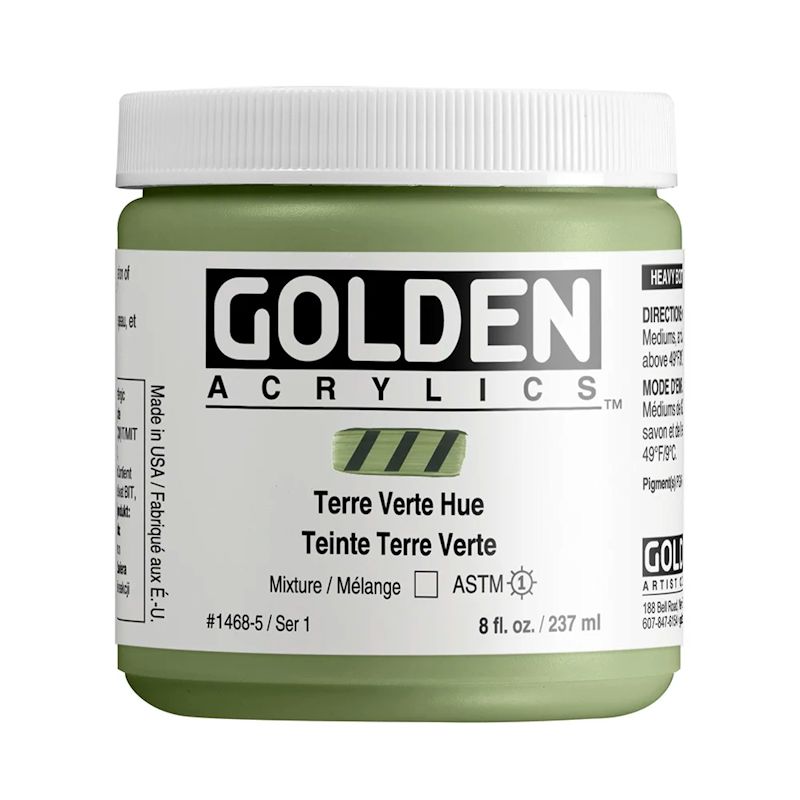 GOLDEN アクリリックヘビーボディ 237ml 1468 テールベルトヒュー
