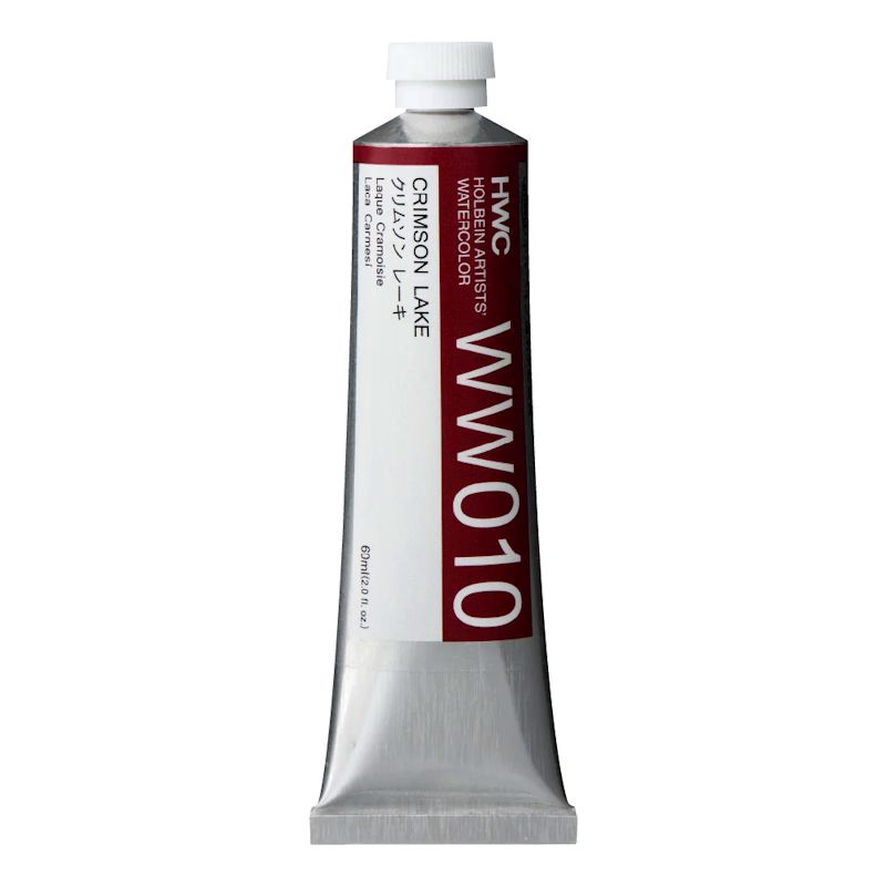 ホルベイン透明水彩絵具 ww010 クリムソンレーキ (60ml)