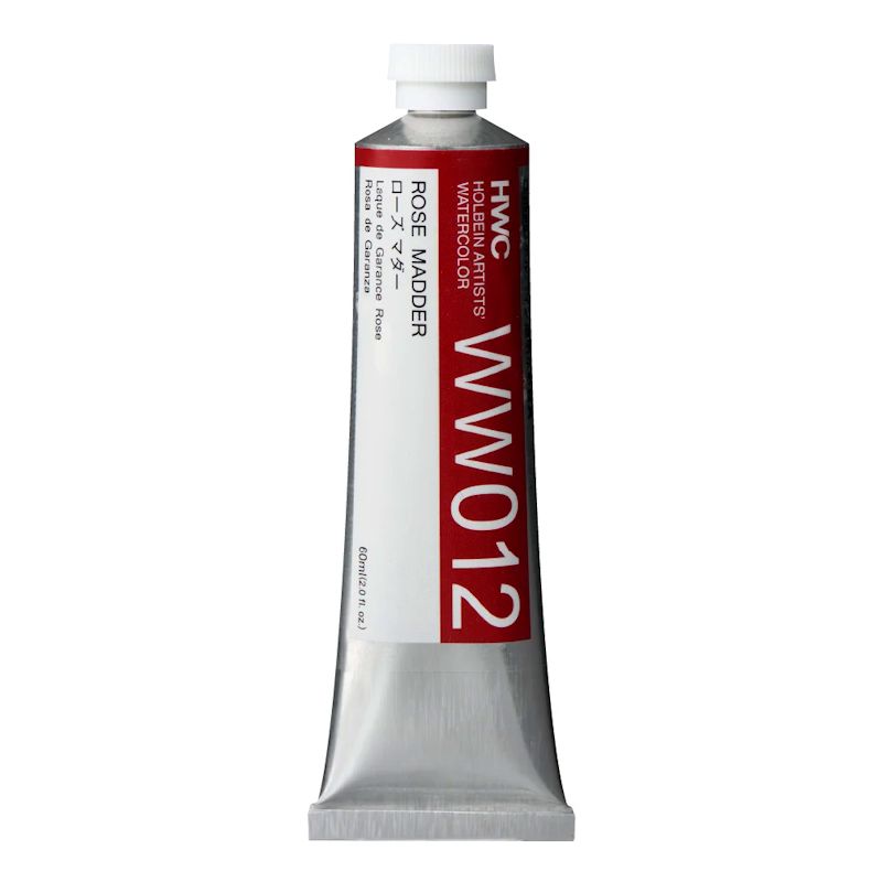 ホルベイン透明水彩絵具 ww012 ローズマダー (60ml)