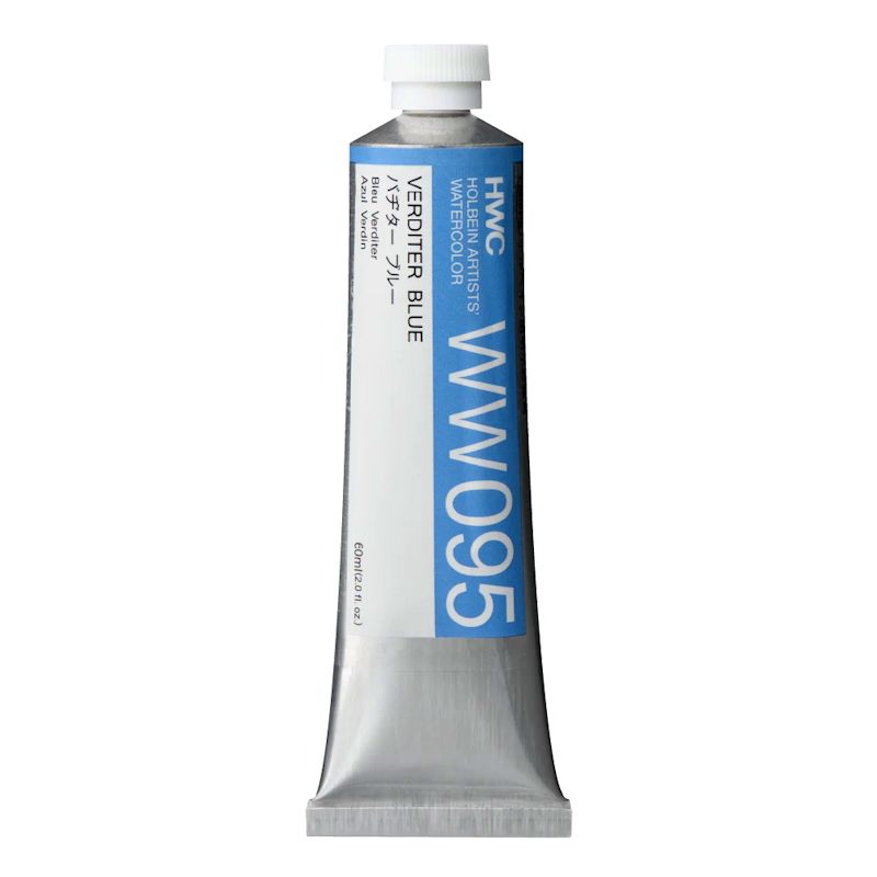 ホルベイン透明水彩絵具 ww095 バヂターブルー(60ml)