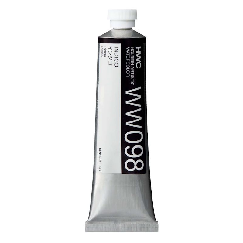 ホルベイン透明水彩絵具 ww098 インジゴ(60ml)