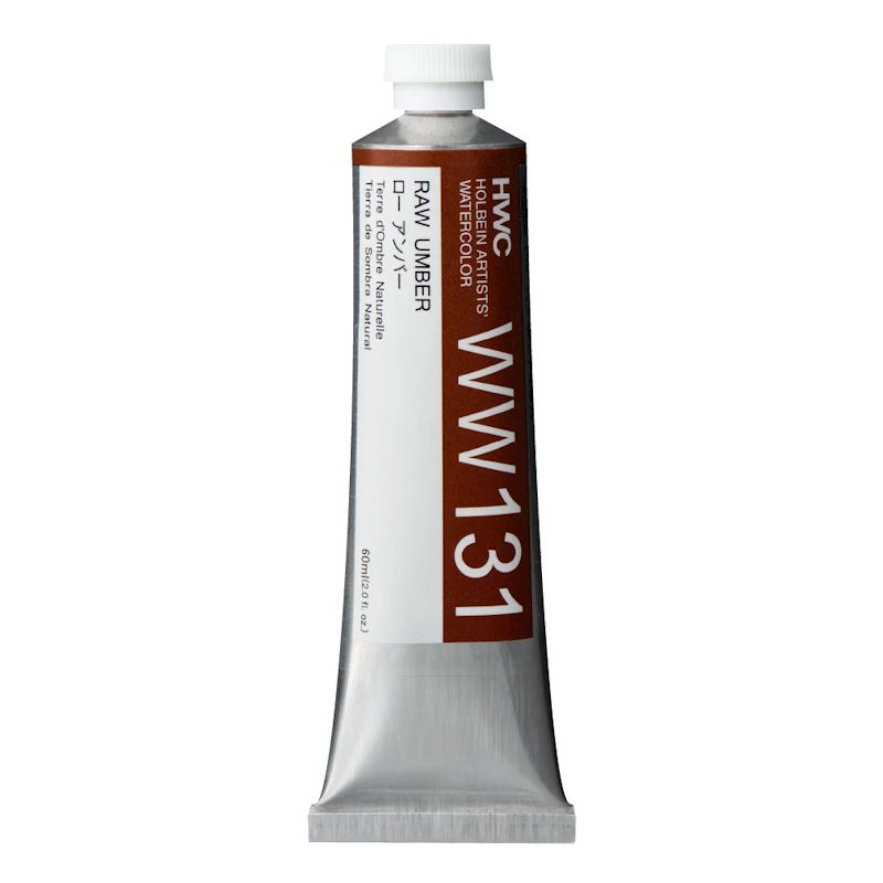 ホルベイン透明水彩絵具 ww131 ローアンバー (60ml)