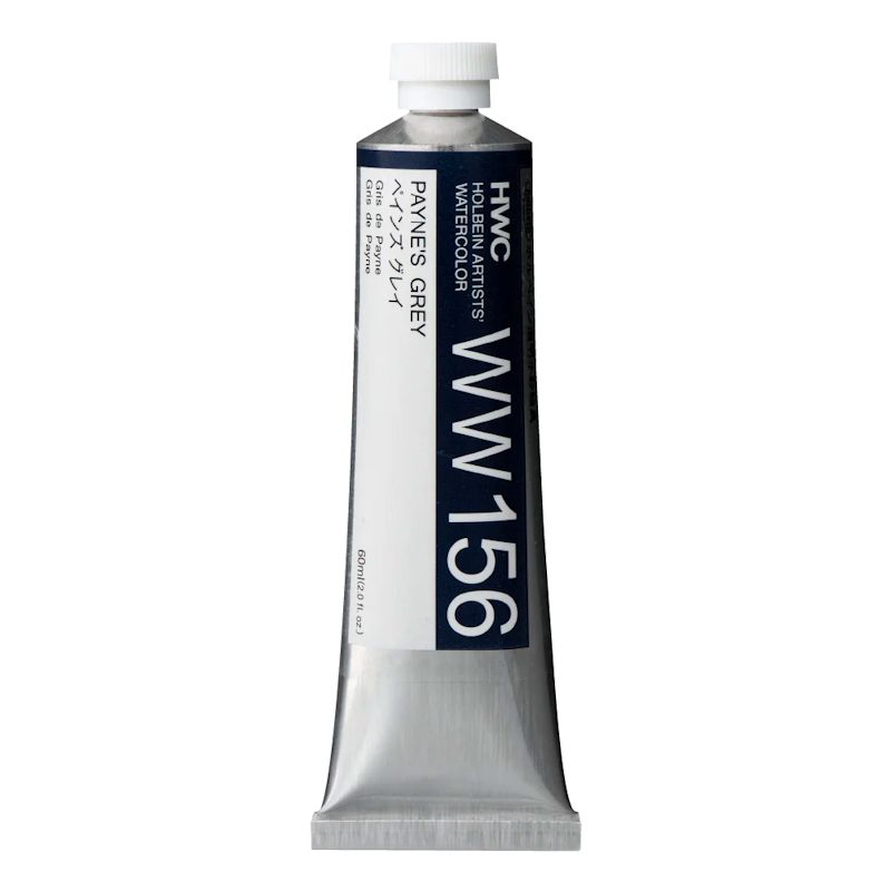 ホルベイン透明水彩絵具 ww156 ペインズグレイ (60ml)