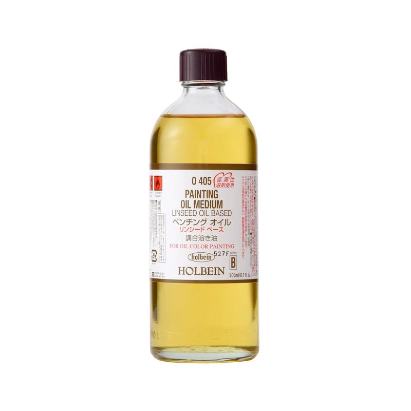 ホルベイン画用液 O405 ペンチングオイル(リンシードベース) 200ml