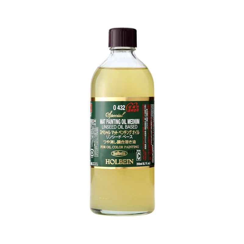 ホルベイン画用液 O432 スペシャルマットペンチングオイル(リンシードベース) 200ml