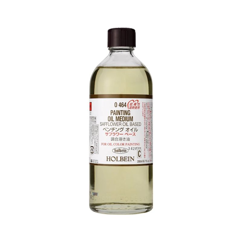 ホルベイン画溶液 O464 ペンチングオイル (サフラワーベース) 200ml
