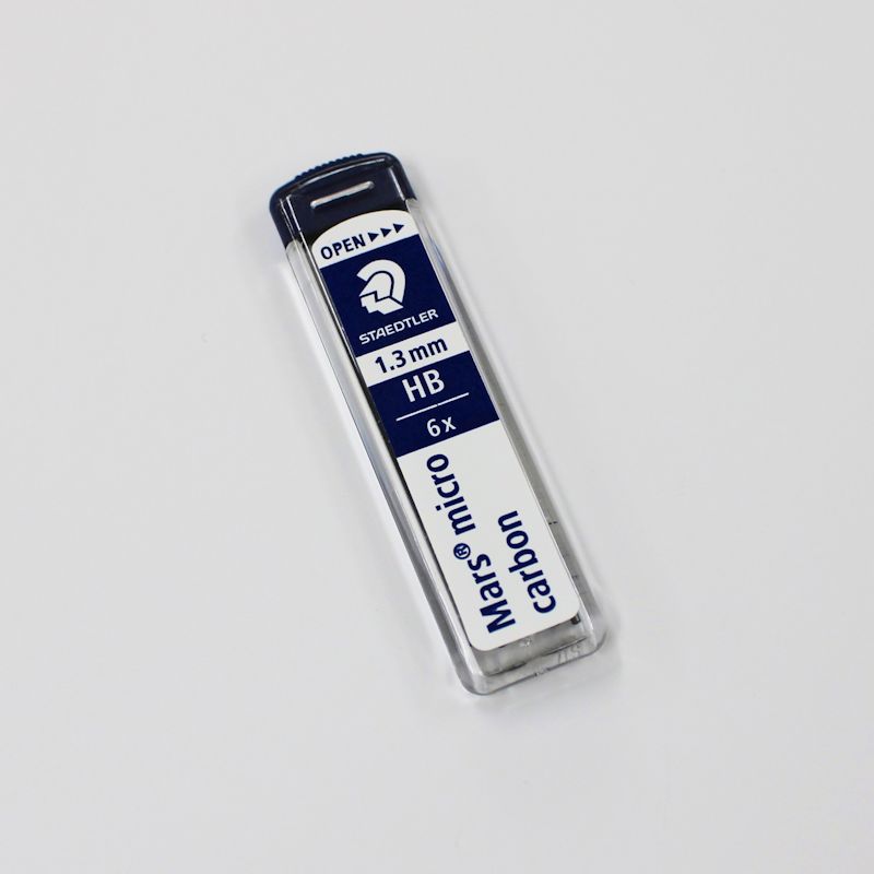 マルス マイクロカーボン シャープ芯 1.3mm HB