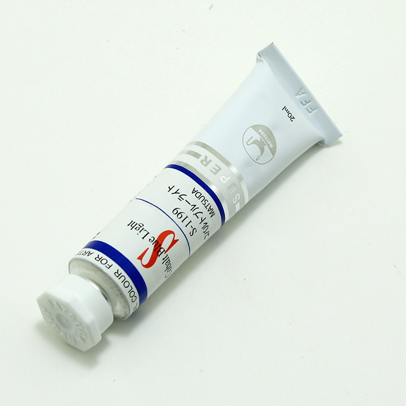 マツダ スーパー油絵具 コバルトブルーライト (6号)