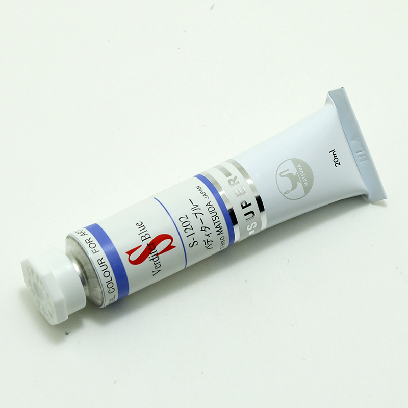 マツダ スーパー油絵具 バディターブルー (6号)
