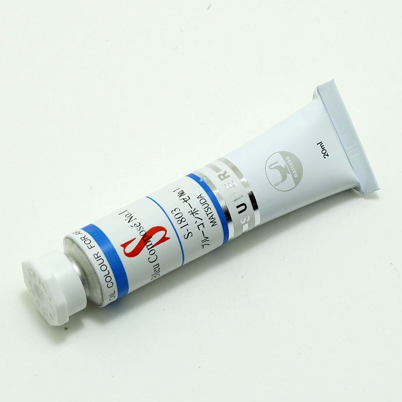 マツダ スーパー油絵具 ブルーコンポーゼNo.1 (6号)