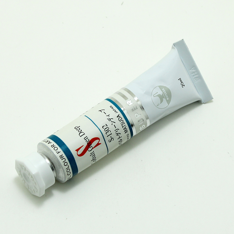 マツダ スーパー油絵具 コバルトグリーンディープ (6号)