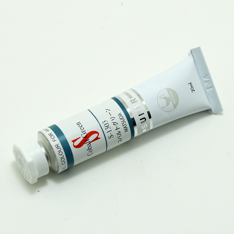 マツダ スーパー油絵具 コバルトグリーン (6号)