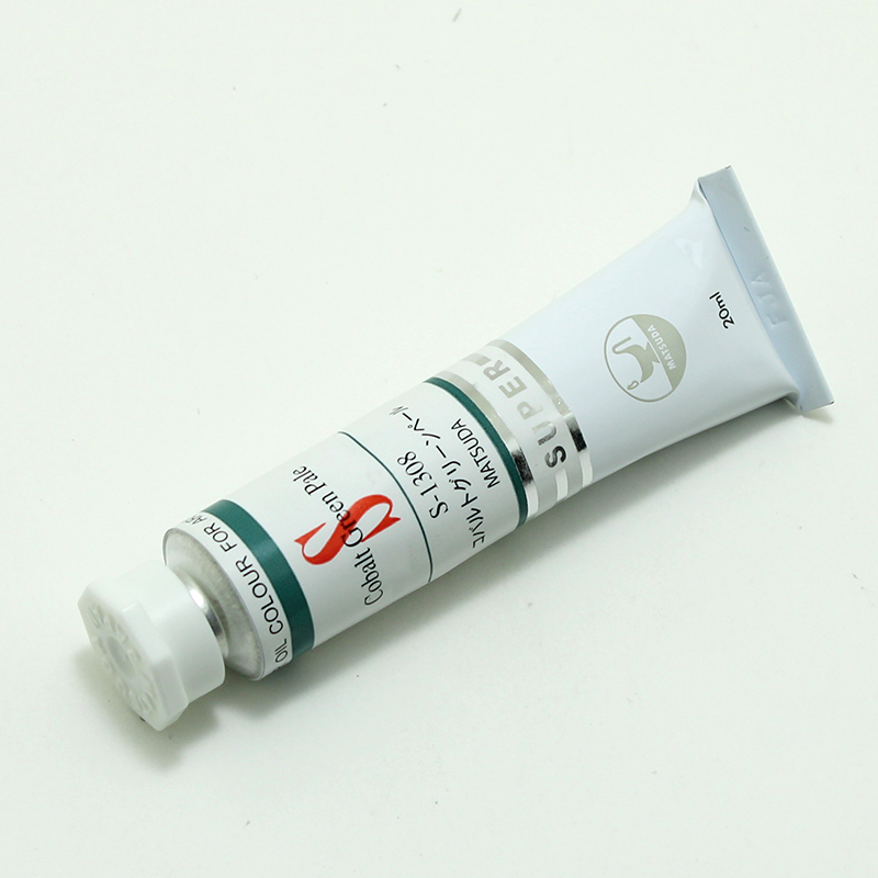 マツダ スーパー油絵具 コバルトグリーンペール (6号)