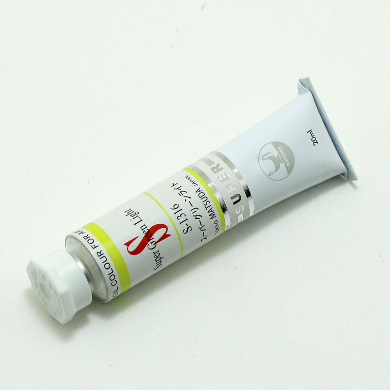 マツダ スーパー油絵具 スーパーグリーンライト (6号)