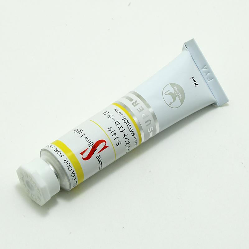 マツダ スーパー油絵具 パーマネントイエローライト (6号)