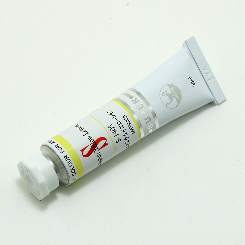 マツダ スーパー油絵具 カドミウムイエローレモン (6号)
