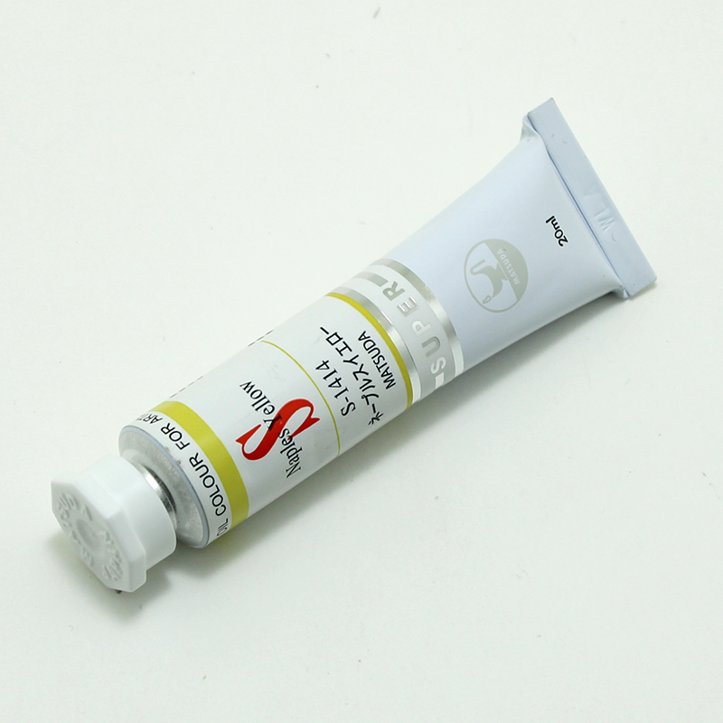 マツダ スーパー油絵具 ネープルスイエロー (6号)
