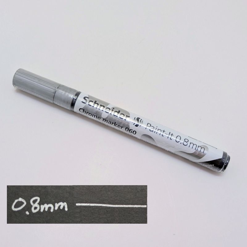 シュナイダー ミラーエフェクト クロームマーカー ペイントイット 0.8mm