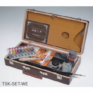 ターレンス油絵具木箱セットE