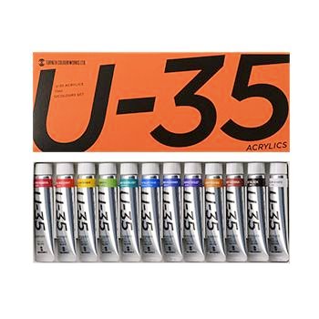 U-35 アクリリックス 【11ml】 12色セット