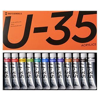U-35 アクリリックス 【20ml】 12色セット